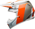 White Orange Sand Moto-9 Helmet A427321