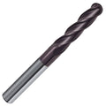10mm Diam 4 Flute Solid Carbide Ball End Mill G9126