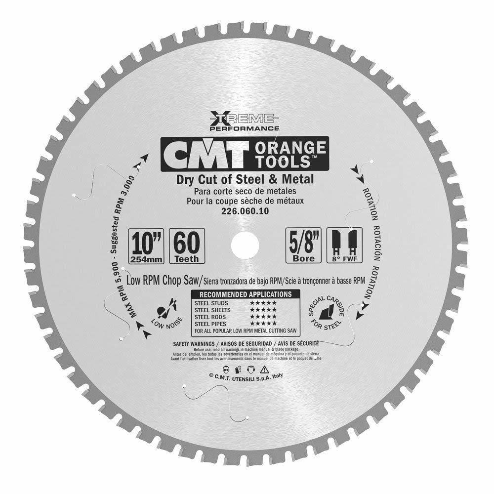 10x22 x 60 Teeth Dry Cut Steel Saw Blade U87460