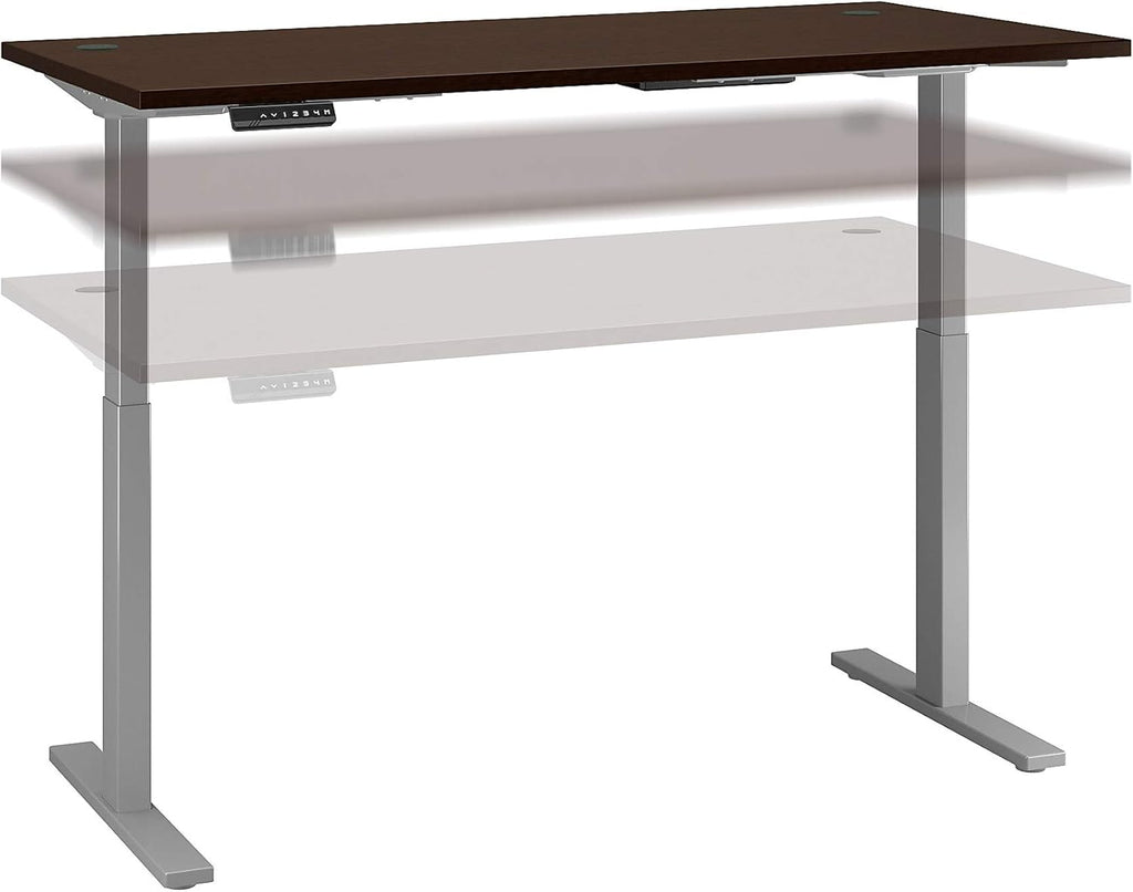 White Height Adjustable Standing Desk O76031