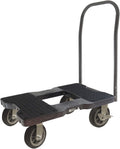1500 LB All-Terrain Push Cart with Steel Frame and 6 inch Casters C6548