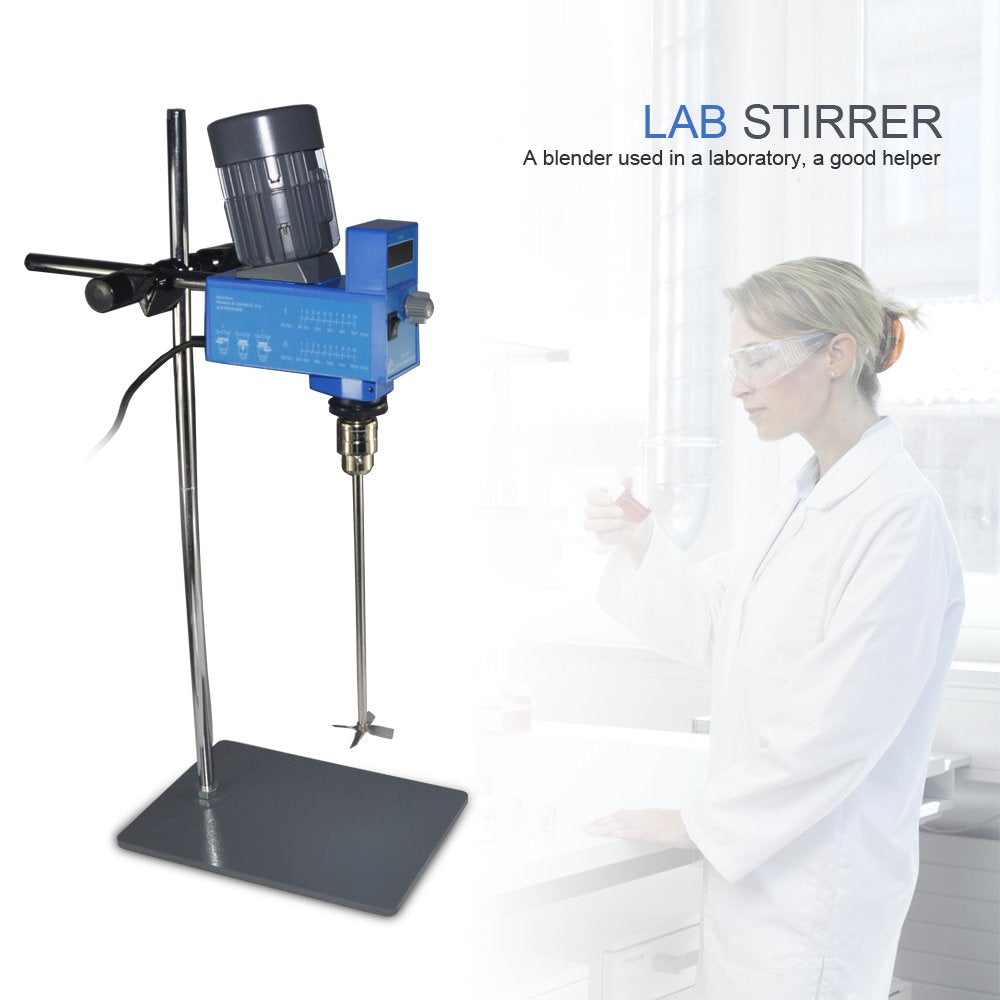 20L Electric Overhead Stirrer Mixer 2000RPM Digital Lab Mixer N567254