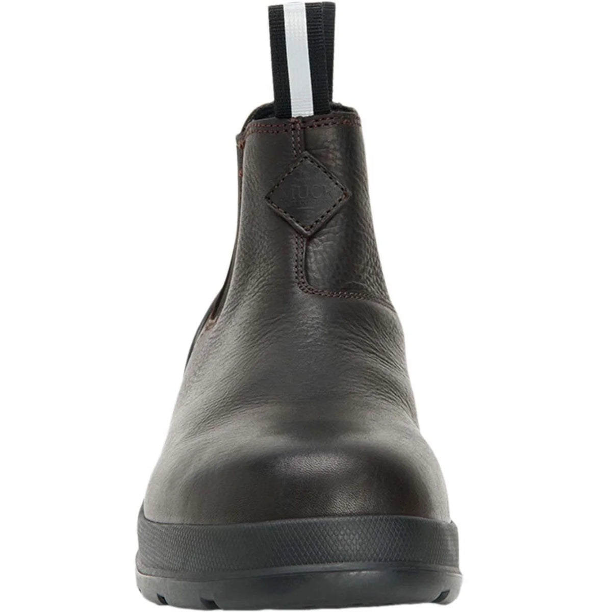 Black Coffee Leather Chelsea Boots C320981