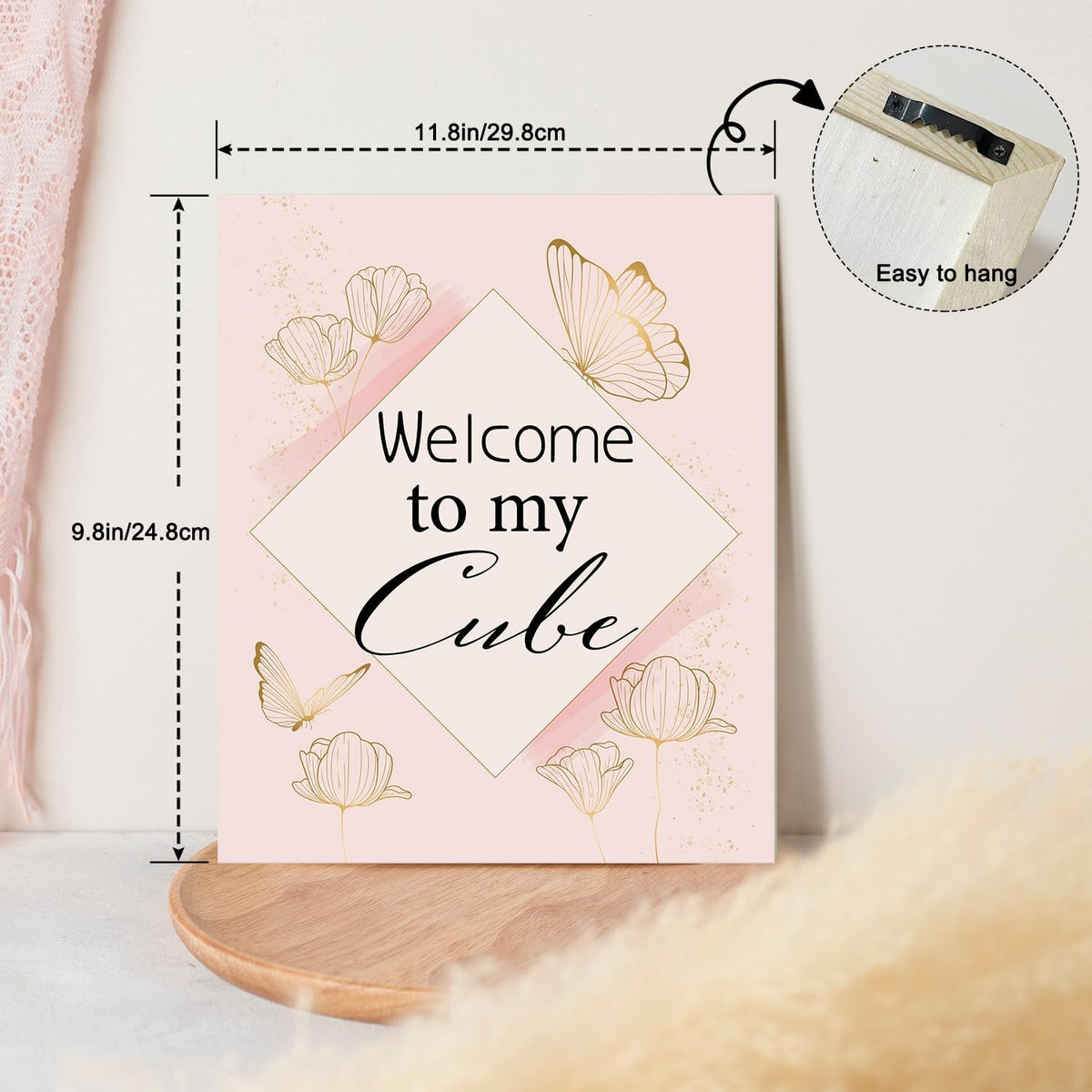 Wood Wall Sign L471