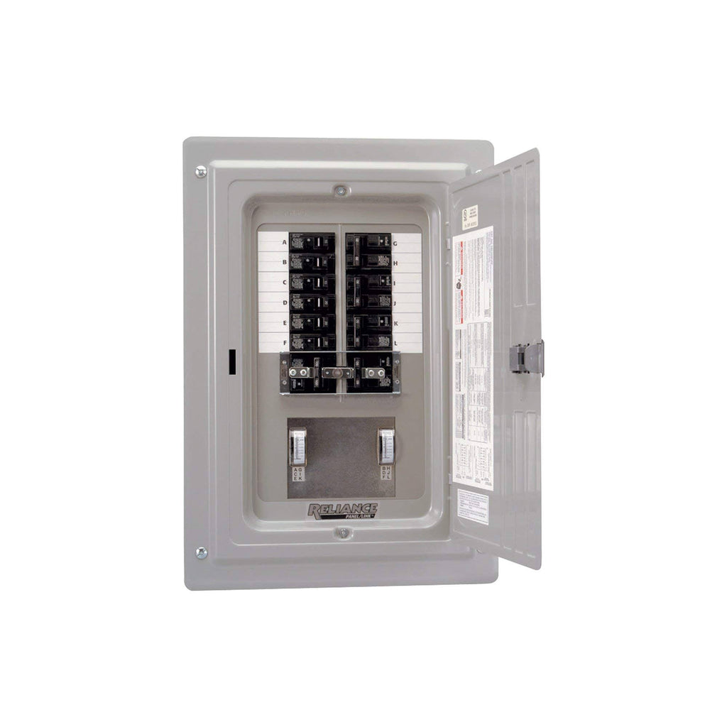 12 Circuits 60 Amps 125/250 Volts 15000 Watts Generator Transfer Panel C1370