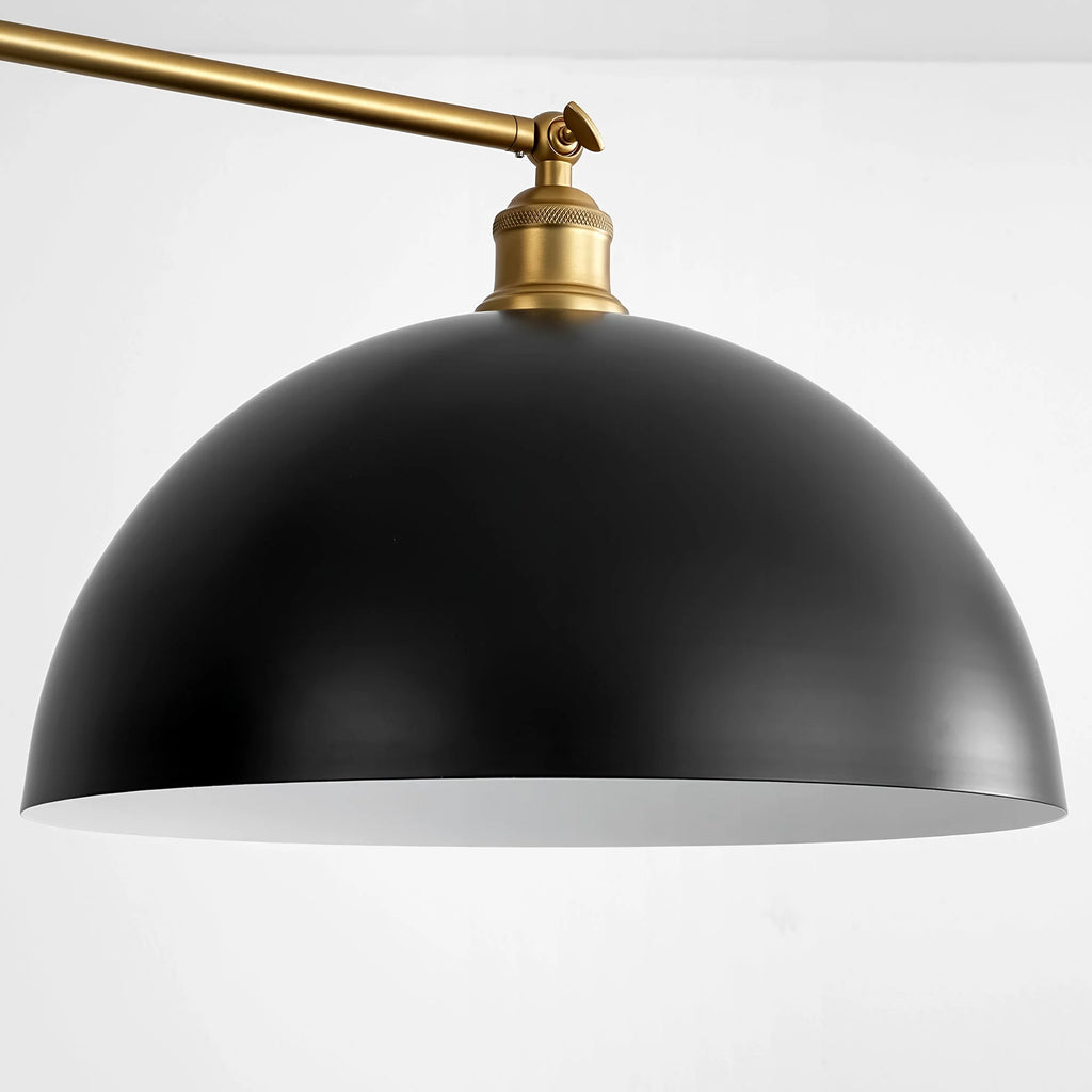 2-Light Linear Dome Industrial Pendant E2191