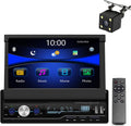 Single Din 7 inch Bluetooth Car Stereo with Rearview Camera M658