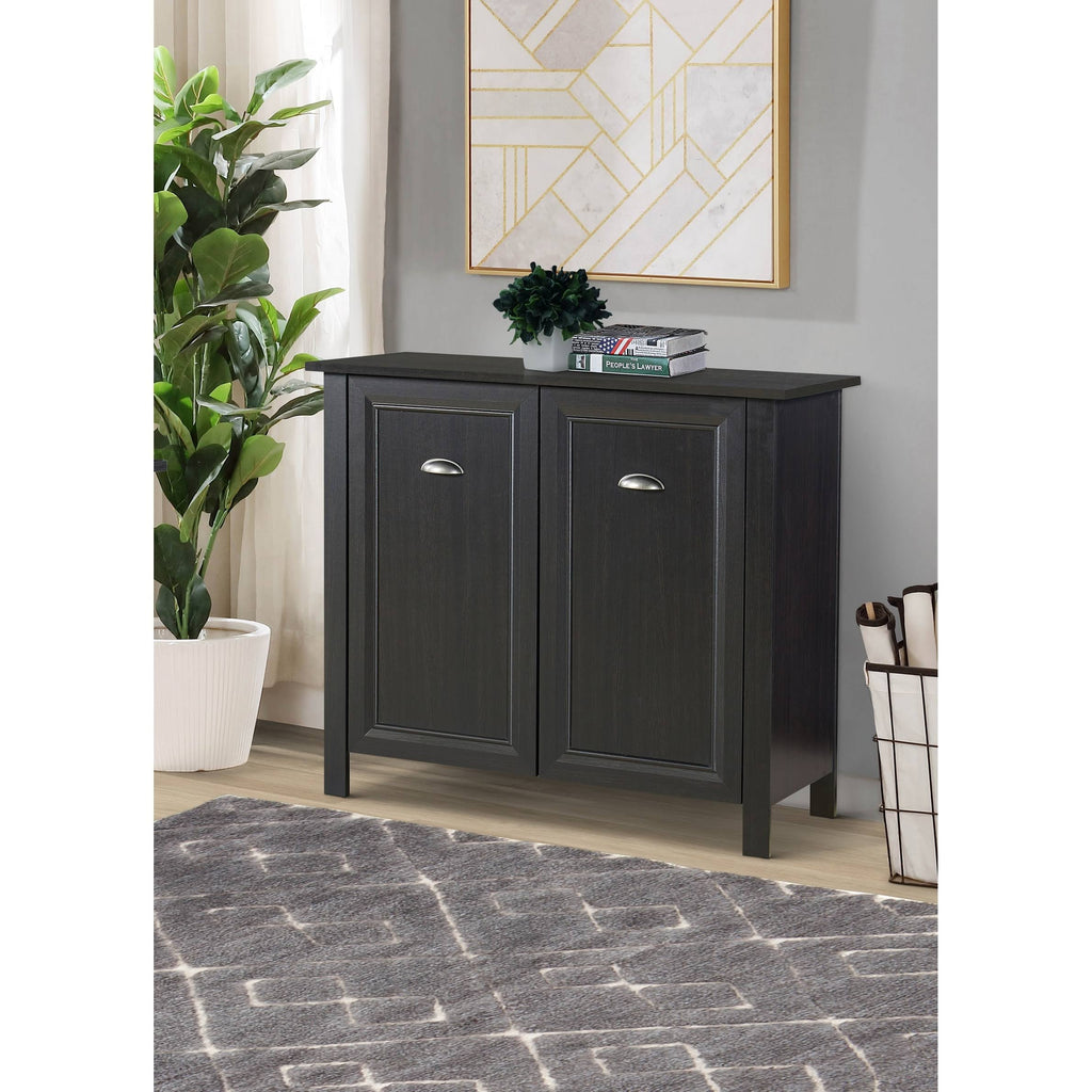 Espresso 2-Door Storage Cabinet J9881