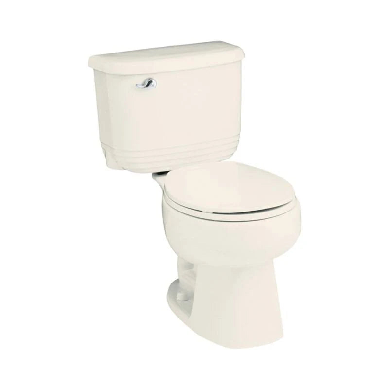 Biscuit Round Front Two-Piece Toilet X39011