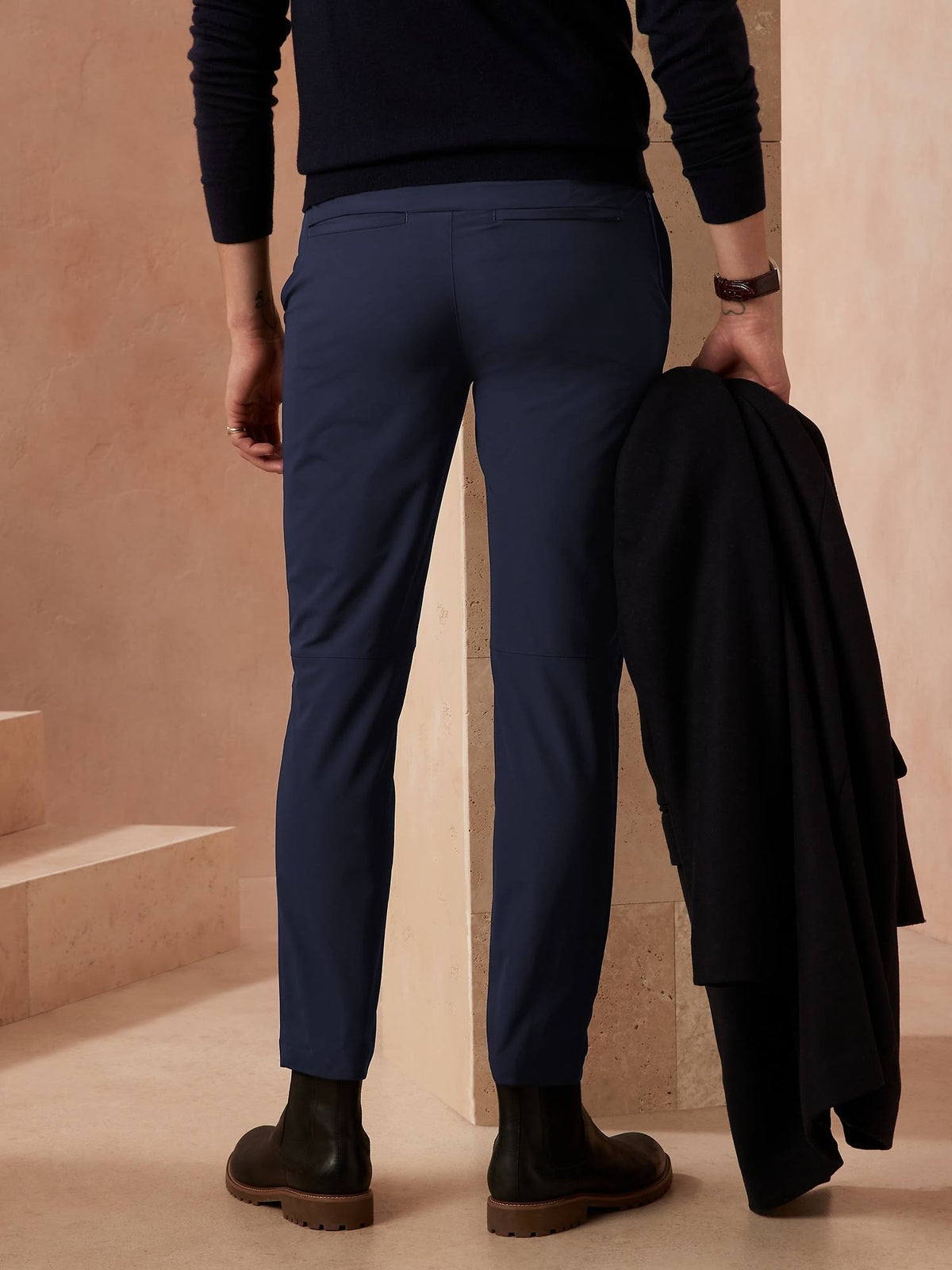 Slim City Pant Night Navy Tall Size 32W 36L E378