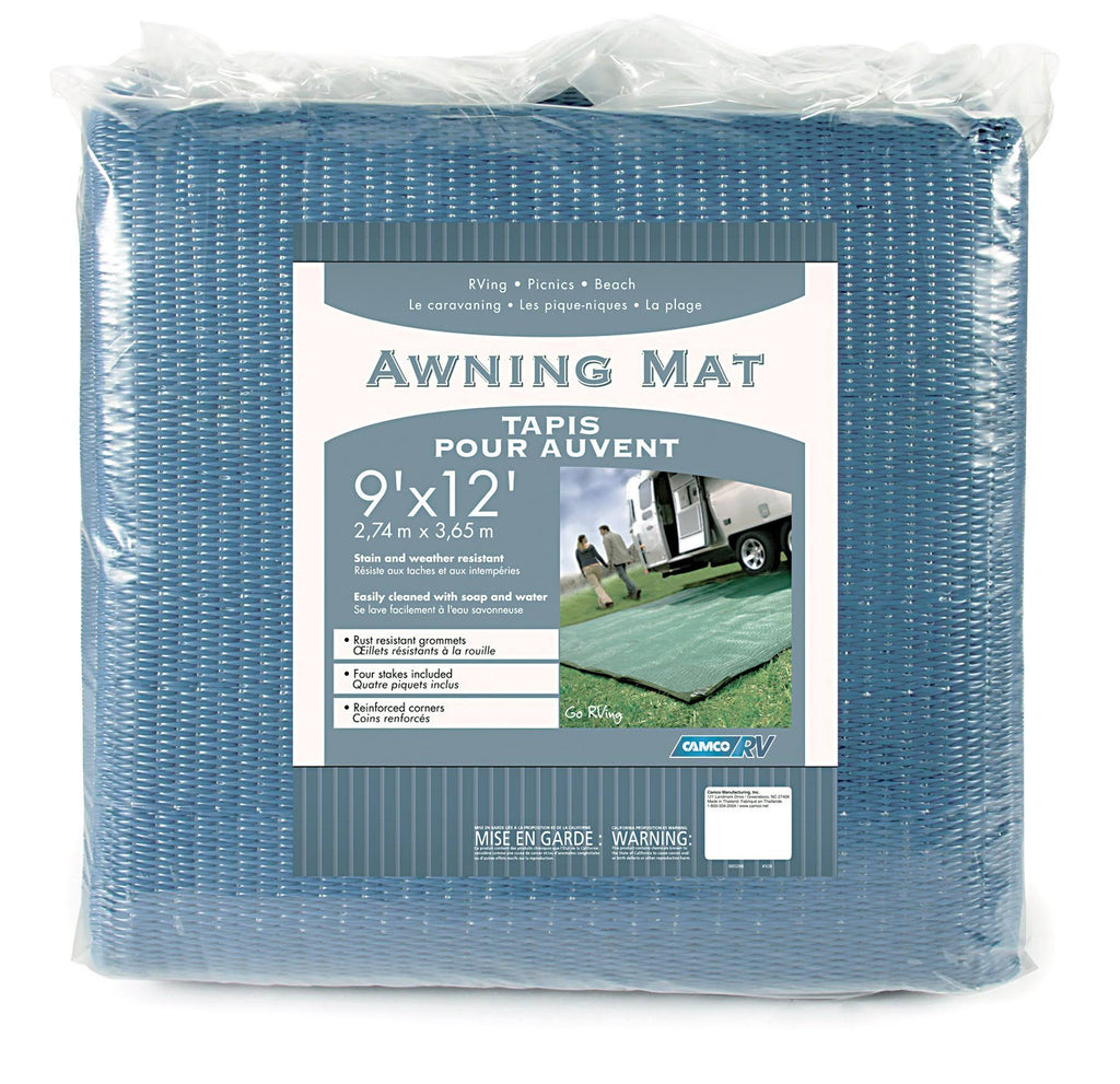 9 x 12 ft Blue Awning Leisure Mat R5943