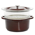 5qt Casserole with Glass Steamer W860742
