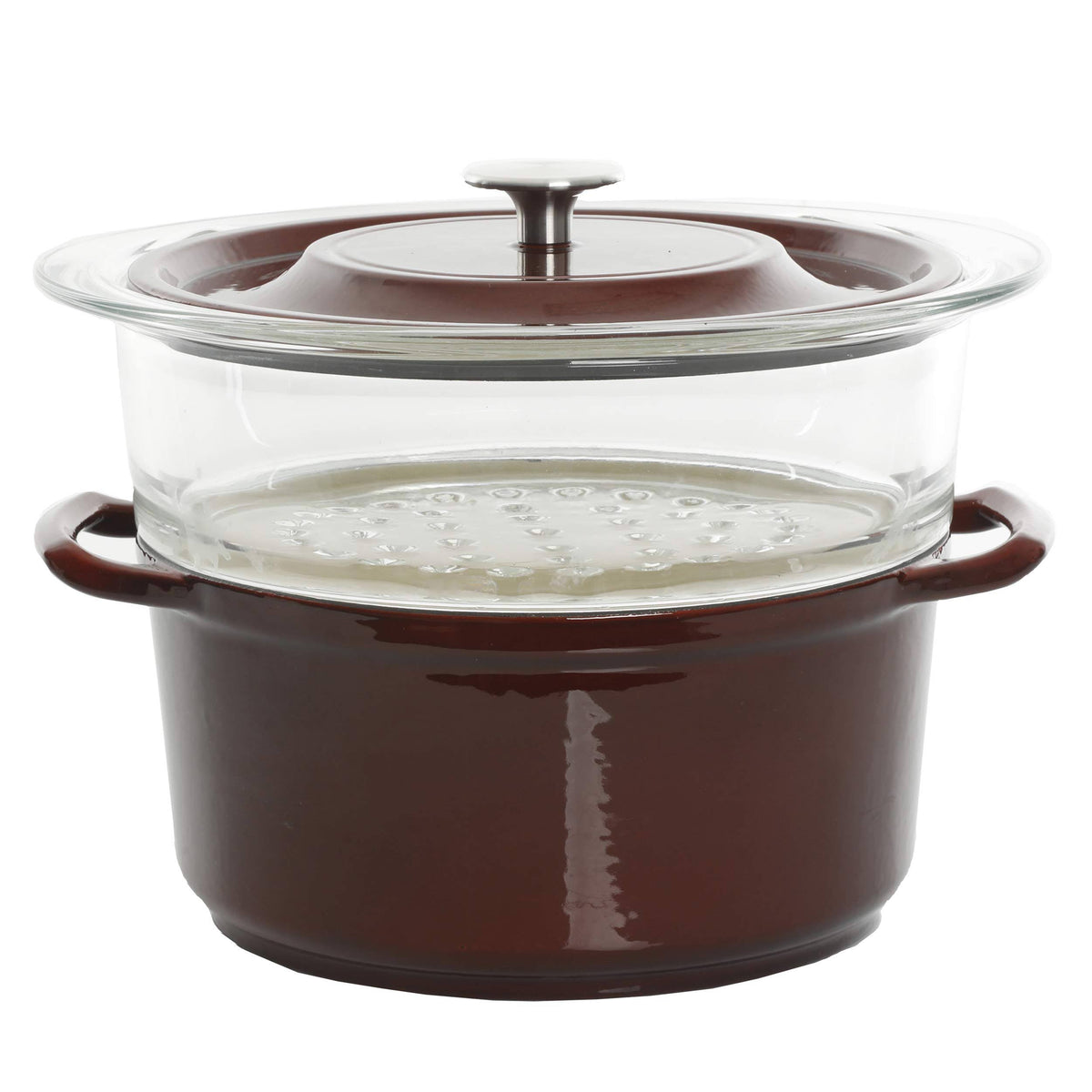5qt Casserole with Glass Steamer W860742