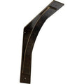 Antiqued Brass Steel Bracket U688