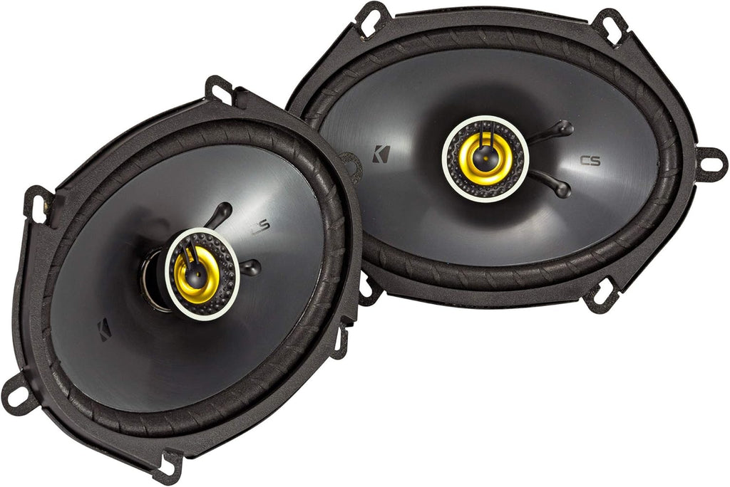 Two Pairs of 6x8-Inch Coaxial Speakers, 4-Ohm N6300