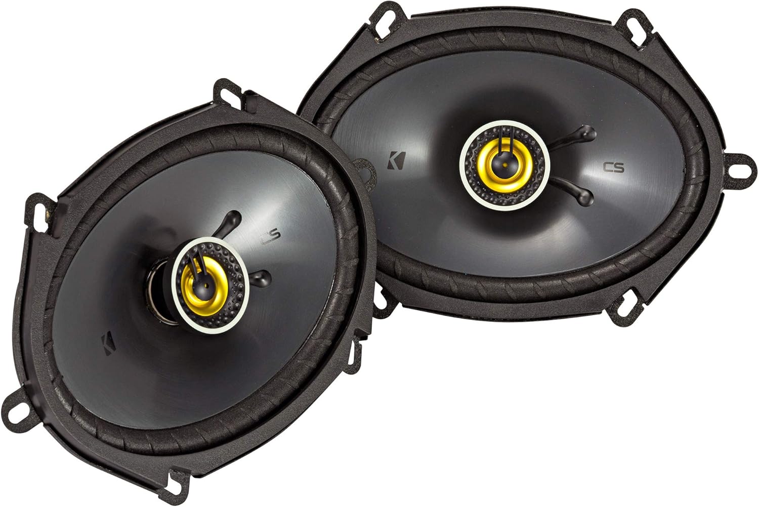 Two Pairs of 6x8-Inch Coaxial Speakers, 4-Ohm N6300