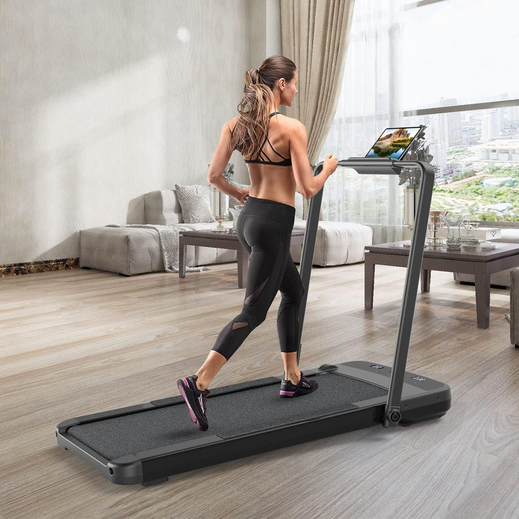2 in 1 Folding Under Desk Treadmill with Remote Control L279379