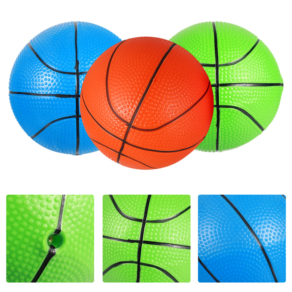 Rubber Bouncy Sports Toys Jumping Basketball Kindergarten Bouncing Rainbow Playground Kids Inflatable A7978
