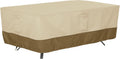 Veranda Water-Resistant 72 Inch Rectangular Oval Patio Table Cover Pack of 2 F579737