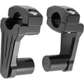 Pivoting Handlebar Riser Black 1 inch 2 inch Rise B398