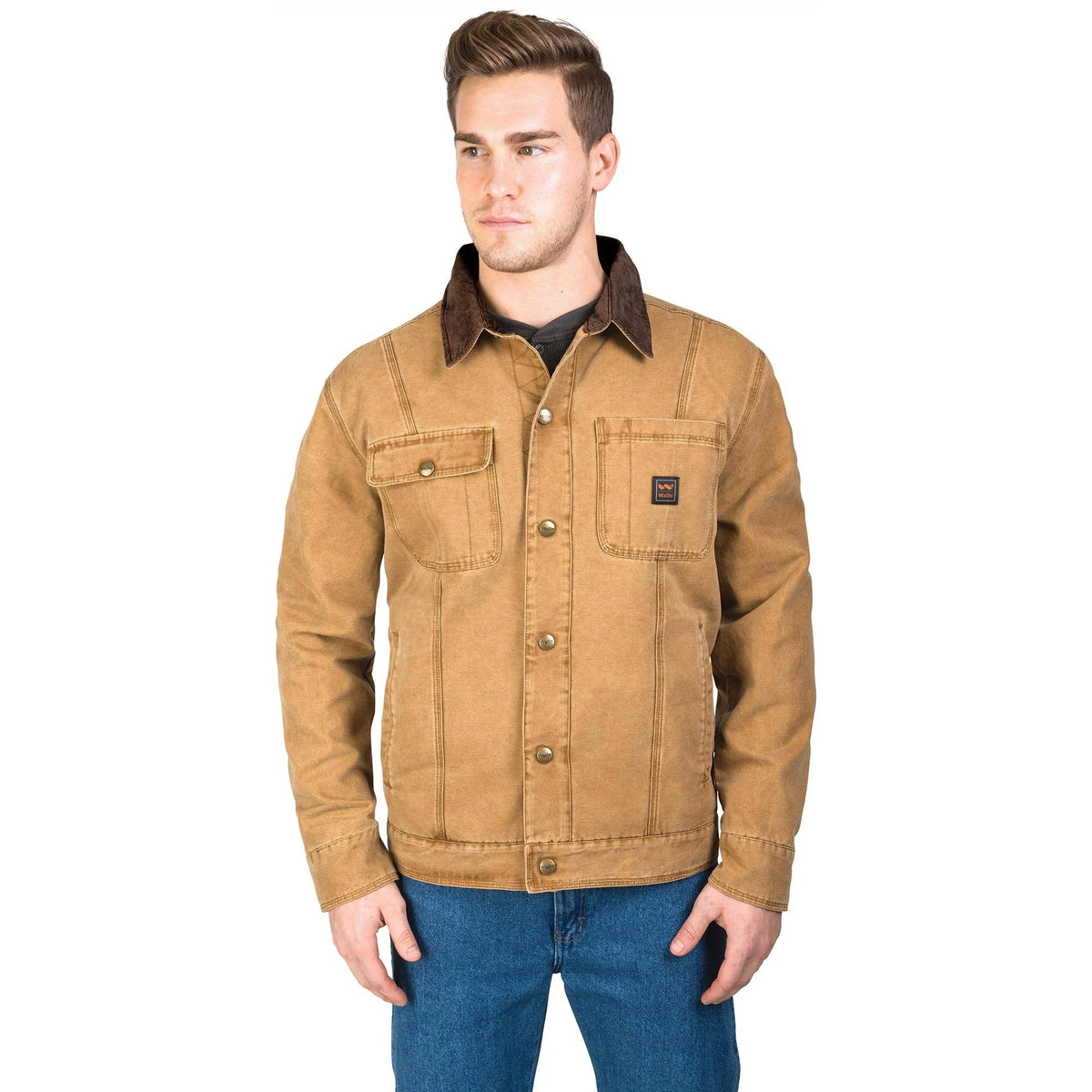 Pecan XXL Duck Cotton Twill Jacket L70626