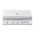 40-Inch 5-Burner Built-In Propane Gas Grill With Rear Infrared Burner Y98981