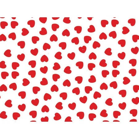 Hearts 26x22 x 833 Full Ream Roll Gift Wrap T26644