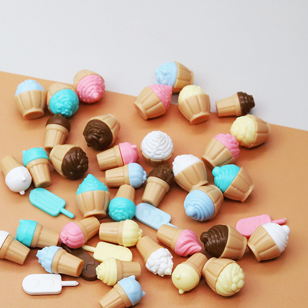 Mini Ice Cream Shop Children’s Toys Cake Cabinet Ornament D80827