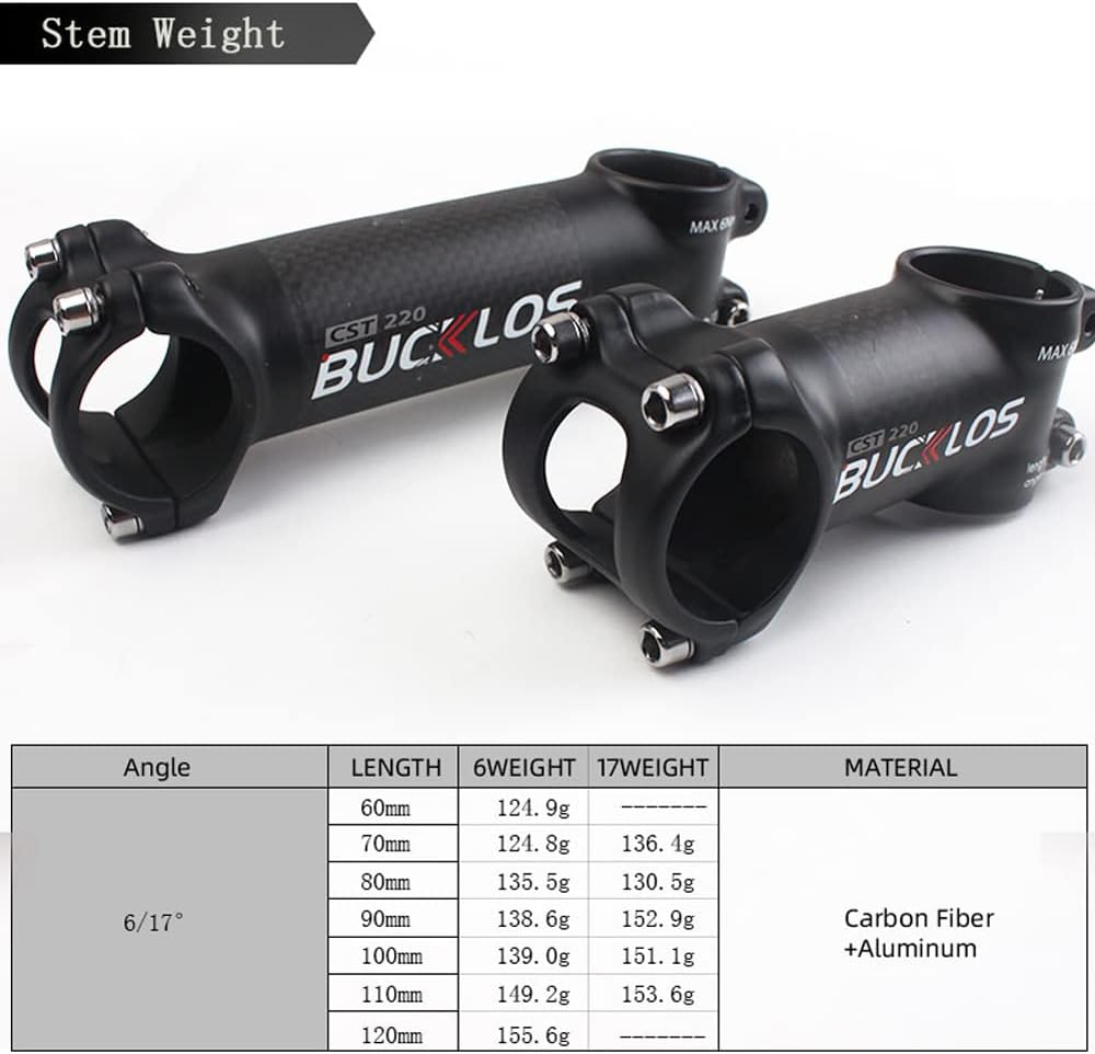 31.8mm Carbon Aluminum Bike Stem F715270