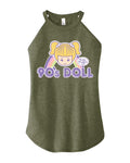 Juniors High Neck Tank Top K896169