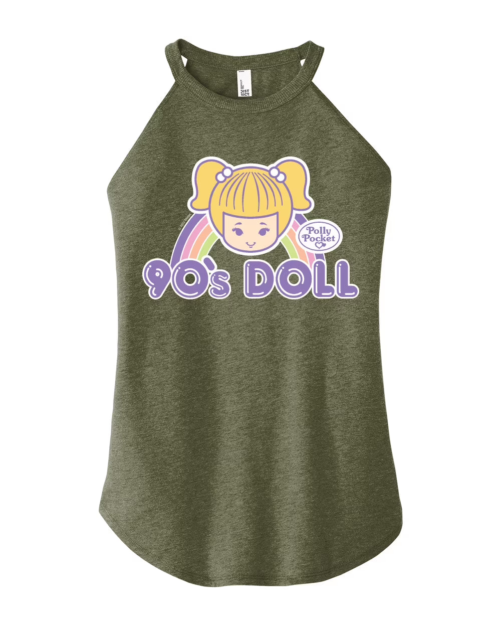 Juniors High Neck Tank Top K896169