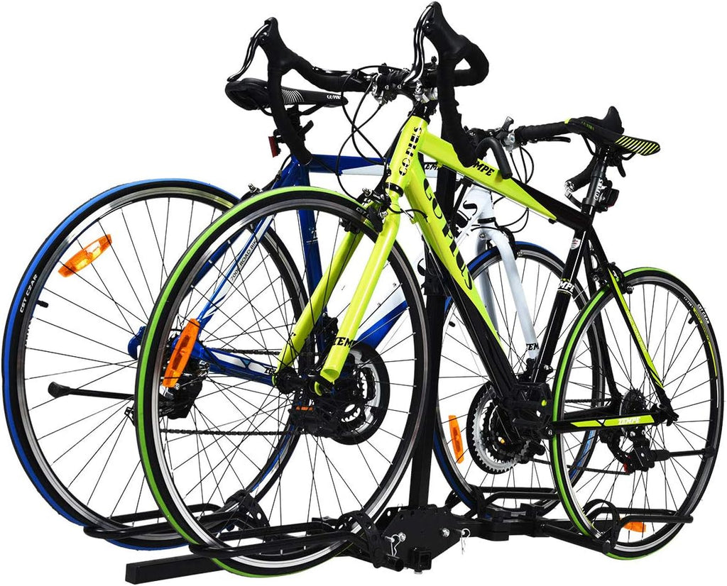 2-Bike Hitch Mount Rack Foldable Receiver I43118