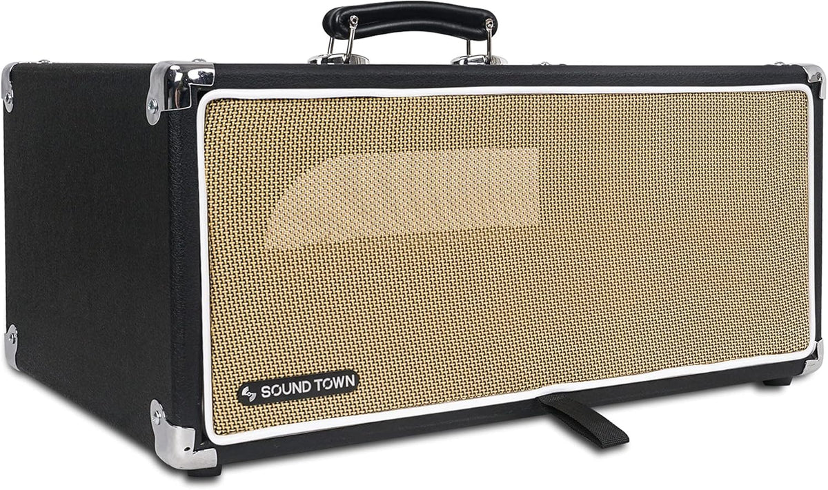 Black 4U Amp Rack Case with Rubber Feet W326