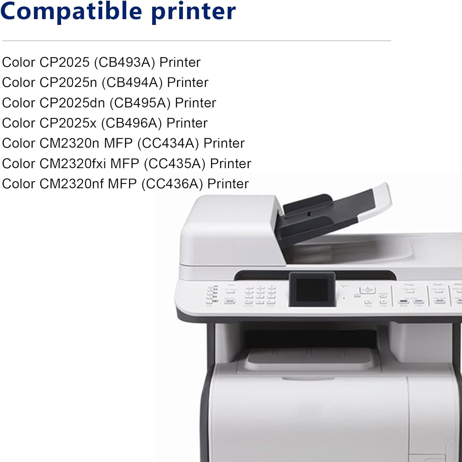 4 Pack Remanufactured Toner Cartridges for HP Printer I408
