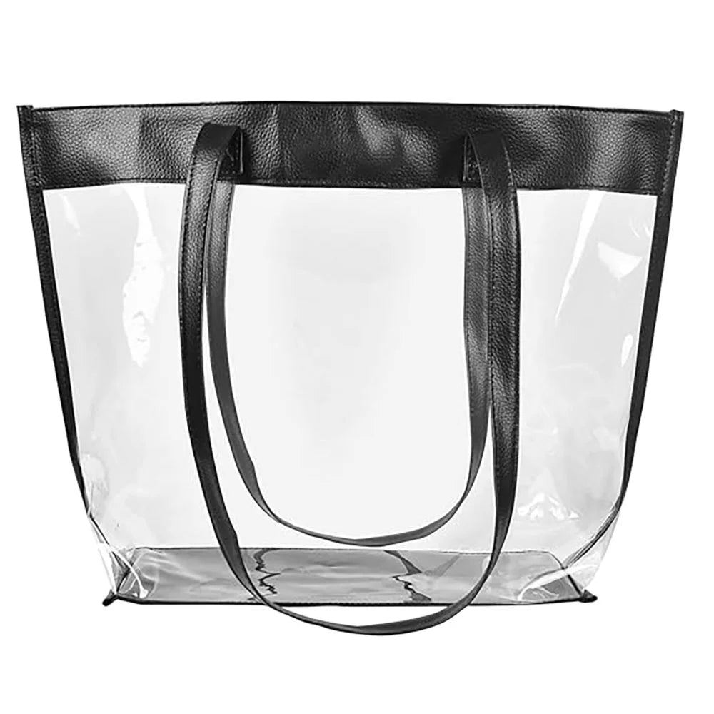 Clear Tote Bags with Magnetic Buckle Closure (1pc) G7001
