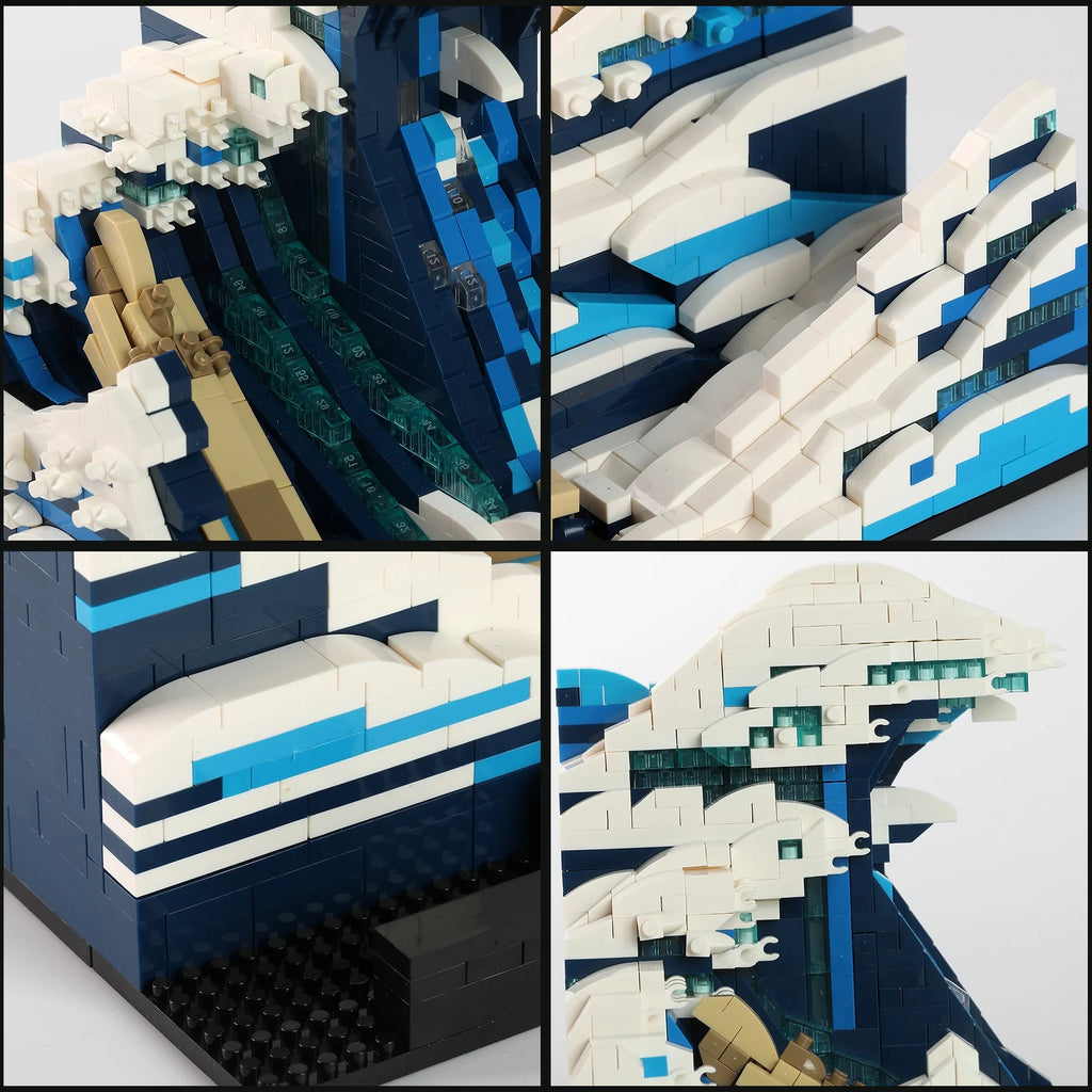Blue Micro Mini Building Block Set Toy L32720