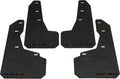 Red Mud Flaps with Mounting Hardware T147