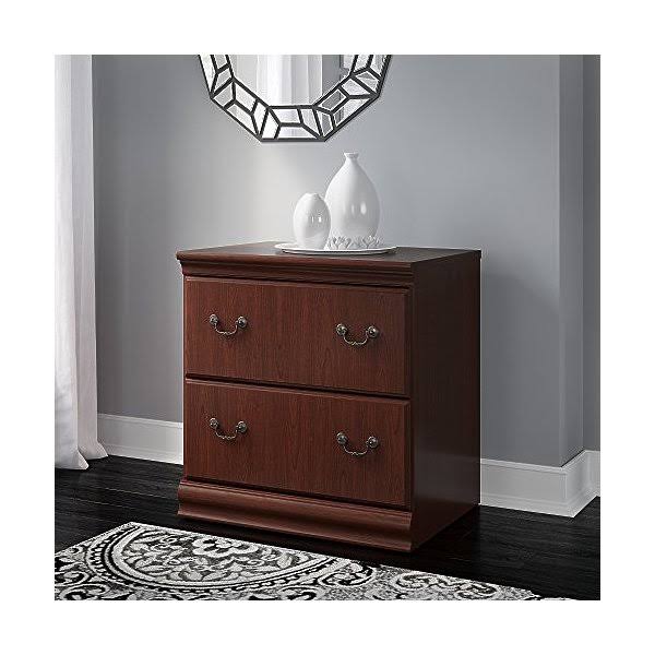 Harvest Cherry Lateral File Cabinet G46597