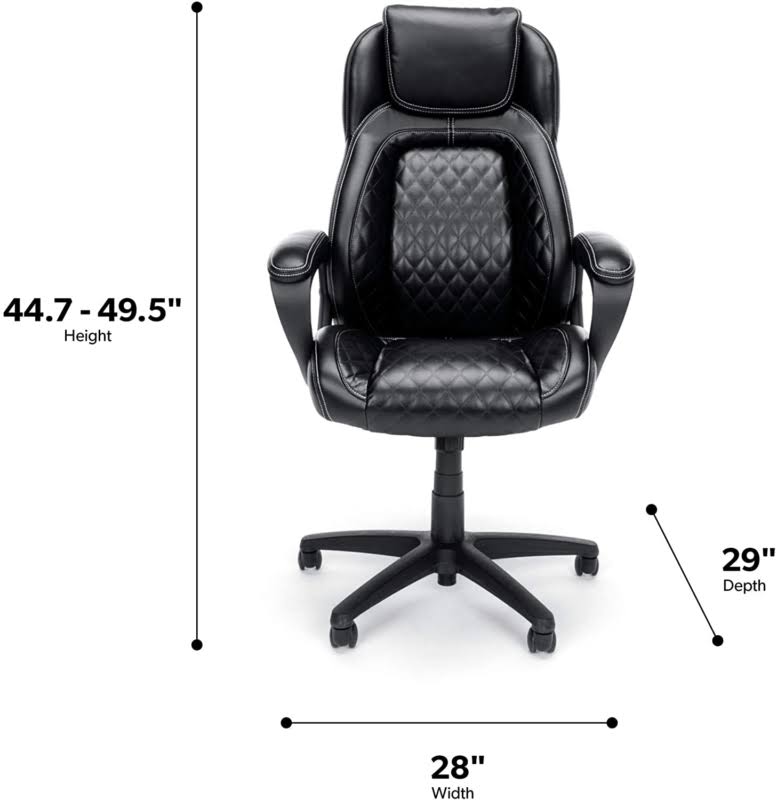 Bla Leather High Back Office Chair A880