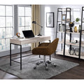 Natural & Black Desk C8923