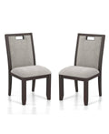 Beige 2 Piece Side Chair Set L44528