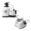 3000 GPH Pool Sand Filter Pump with Saltwater System E886687