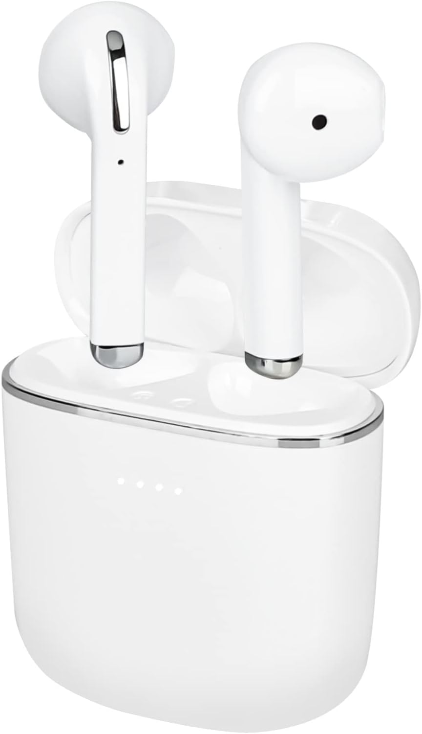 White Bluetooth 5.1 Wireless Earbuds T555088
