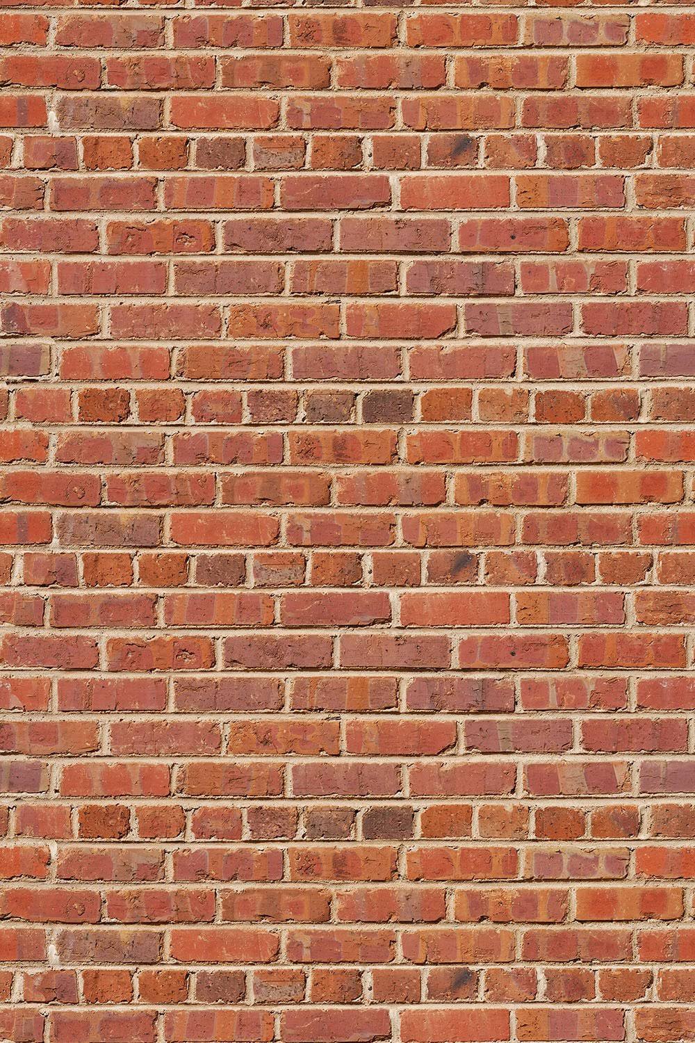 Red Brick Printed Background Paper C2528