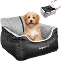 Dog Car Seat Pack of 2 with Storage Pockets and Clip-On Leash Z179