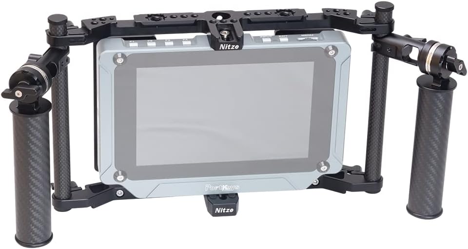 Director’s Monitor Cage with Carbon Fiber Handles and Rods A1045