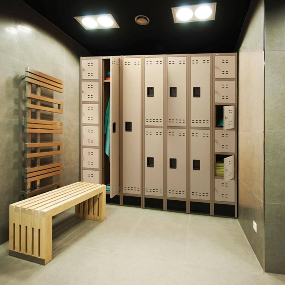 Single Tier Locker Gray N192660