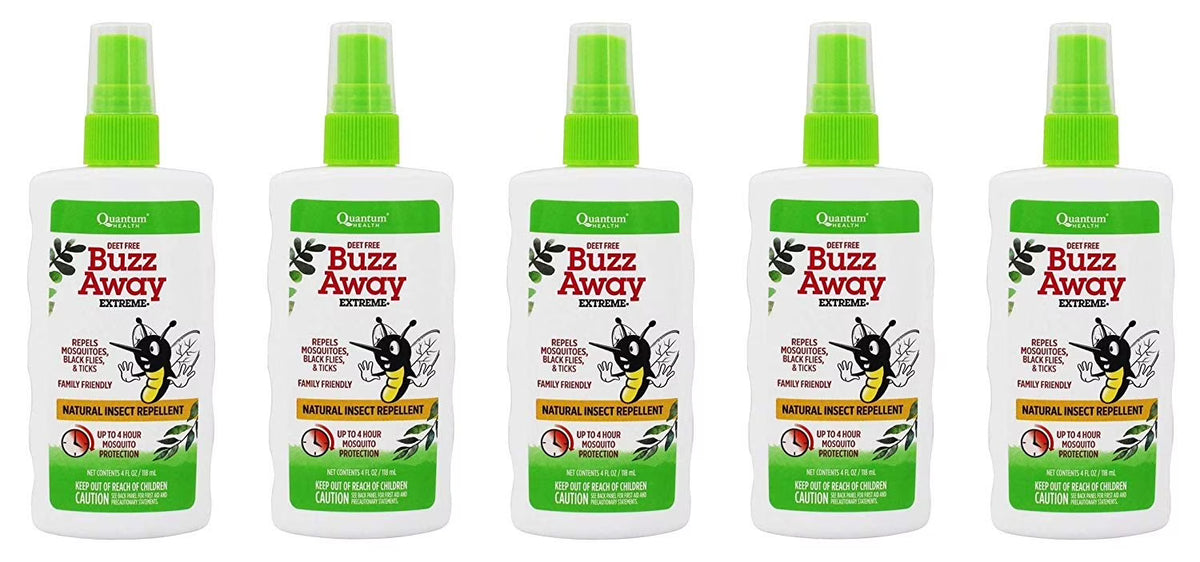 Natural Insect Repellent 4 Oz Pack of 5 R493