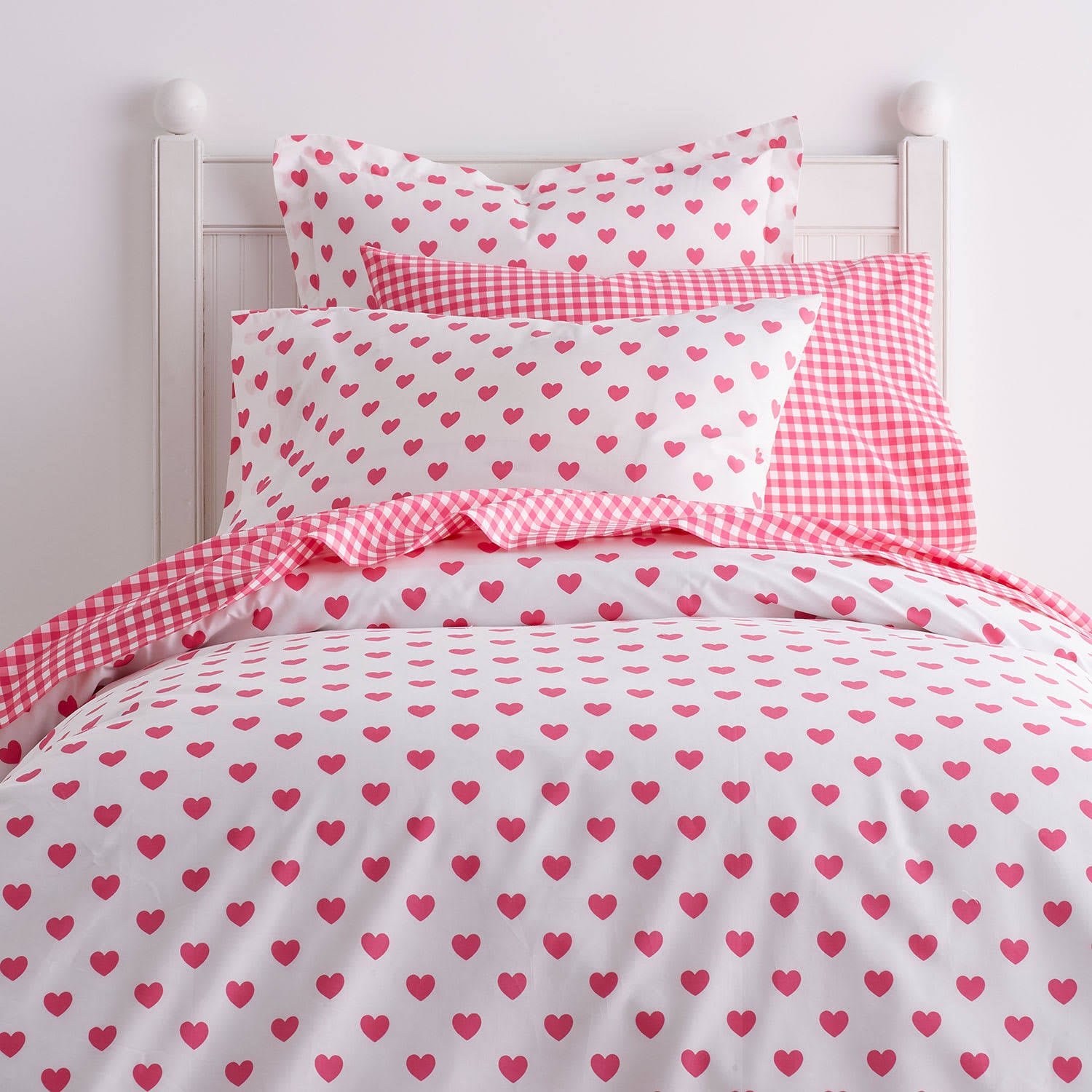 Purple Cotton Percale Queen Duvet Cover A9044