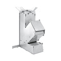 Outdoor Collapsible Wood Burning Detachable Portable Stainless Steel Rocket Camp Tent Q44396